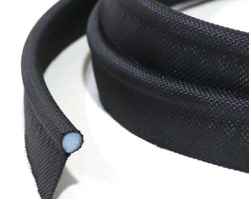 hot melt welding zipper for zip screen system