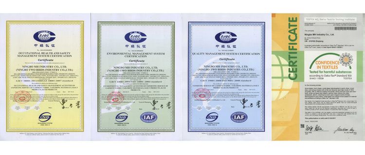 zipper certificate