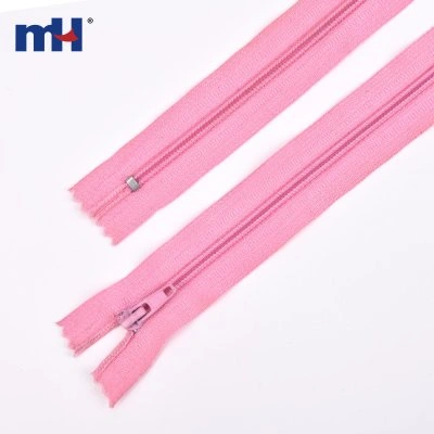 #4 Close End Auto Lock Nylon Coil Zipper