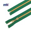 #5 Gold Metallic Nylon Coil Zippers