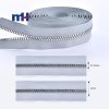 #5 Plastic Silver Teeth Zipper Long Chain