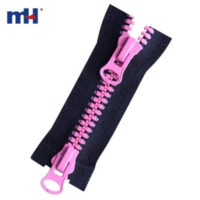 #8 Two-Way Tail to Tail Resin Zipper
