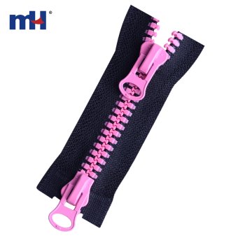 #8 Two-Way Tail to Tail Resin Zipper