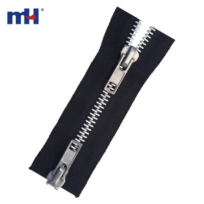 #5 Aluminium Zipper Two-ways