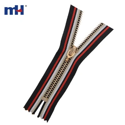 #5 Light Golden Brass Zipper