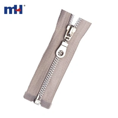 #5 Nickel Brass Zipper