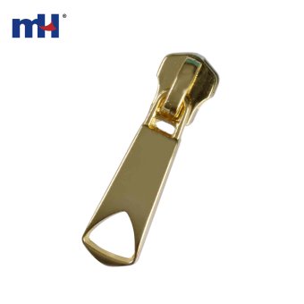 No.5 N/L Slider with Decorated Pull for Metal Zipper