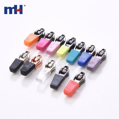 No.5 Semi-auto Lock Slider for Nylon Zipper
