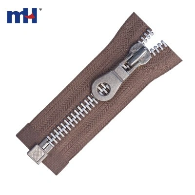 #10 Heavyweight Aluminum Separating Metal Zipper
