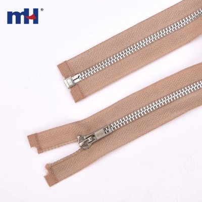#3 Separating Auto Lock Aluminum Zipper