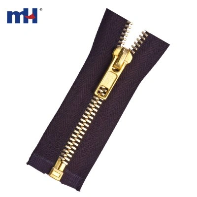 #5 Brass Square-teeth Zipper