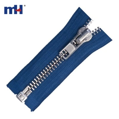 #8 Plated Nickel-brass Zipper
