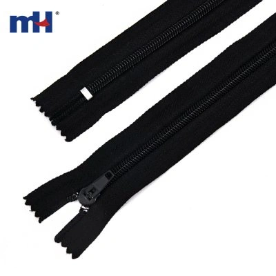 #5 Pin Lock Nylon Coil Zipper