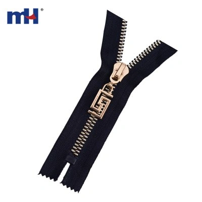 #5 Non-Separating Resin Zipper with Corn Teeth