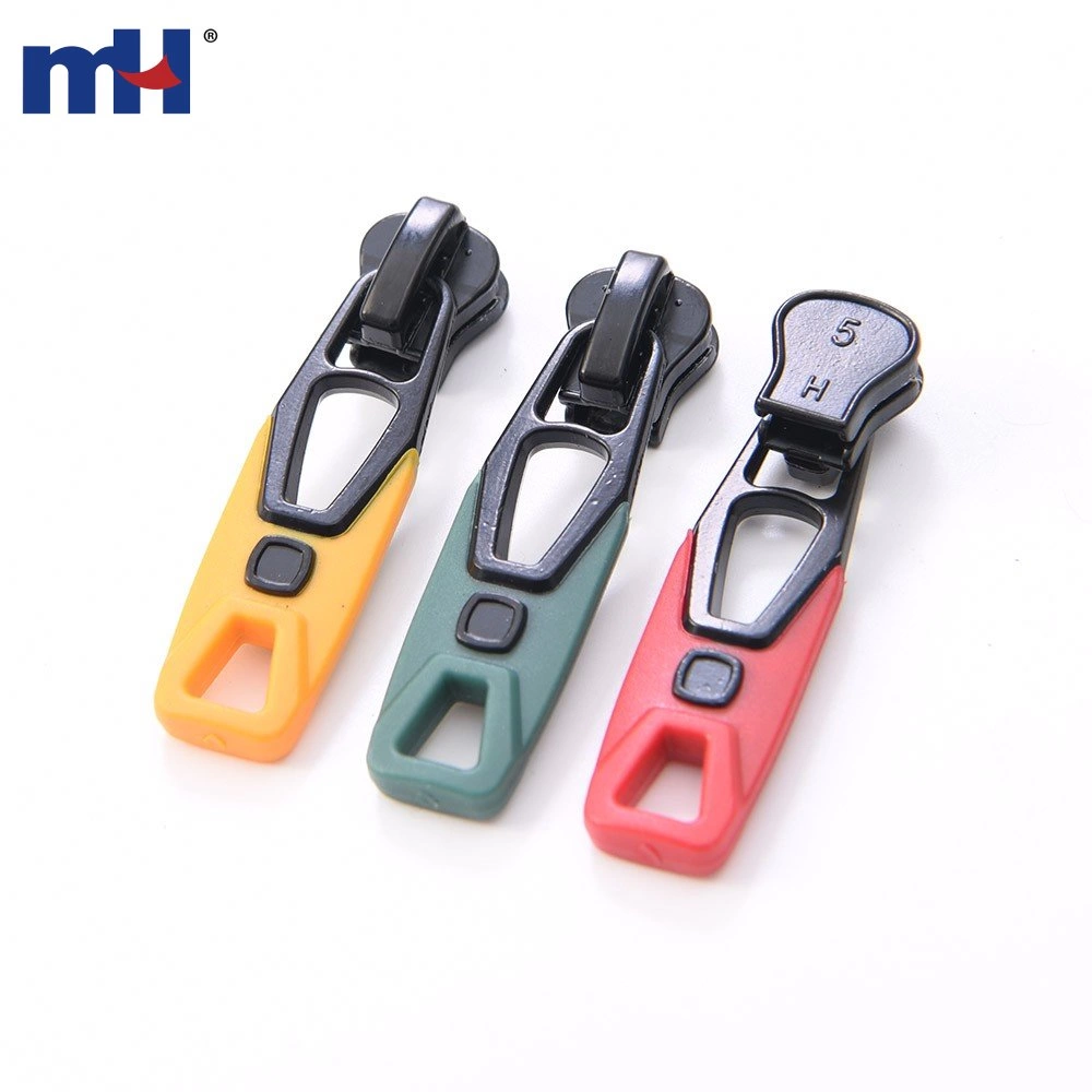 Plastic Locking Zipper Slider Replacement for Nylon Zipper