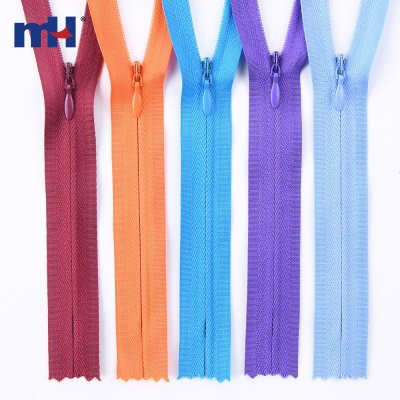 Type 3 Invisible Zipper