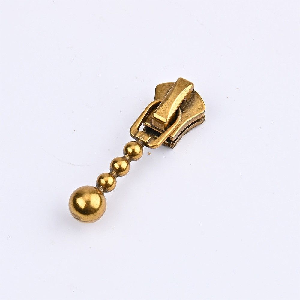 No.5 A/L Slider with Decorative Puller for Metal Zipper-23NZ-2055