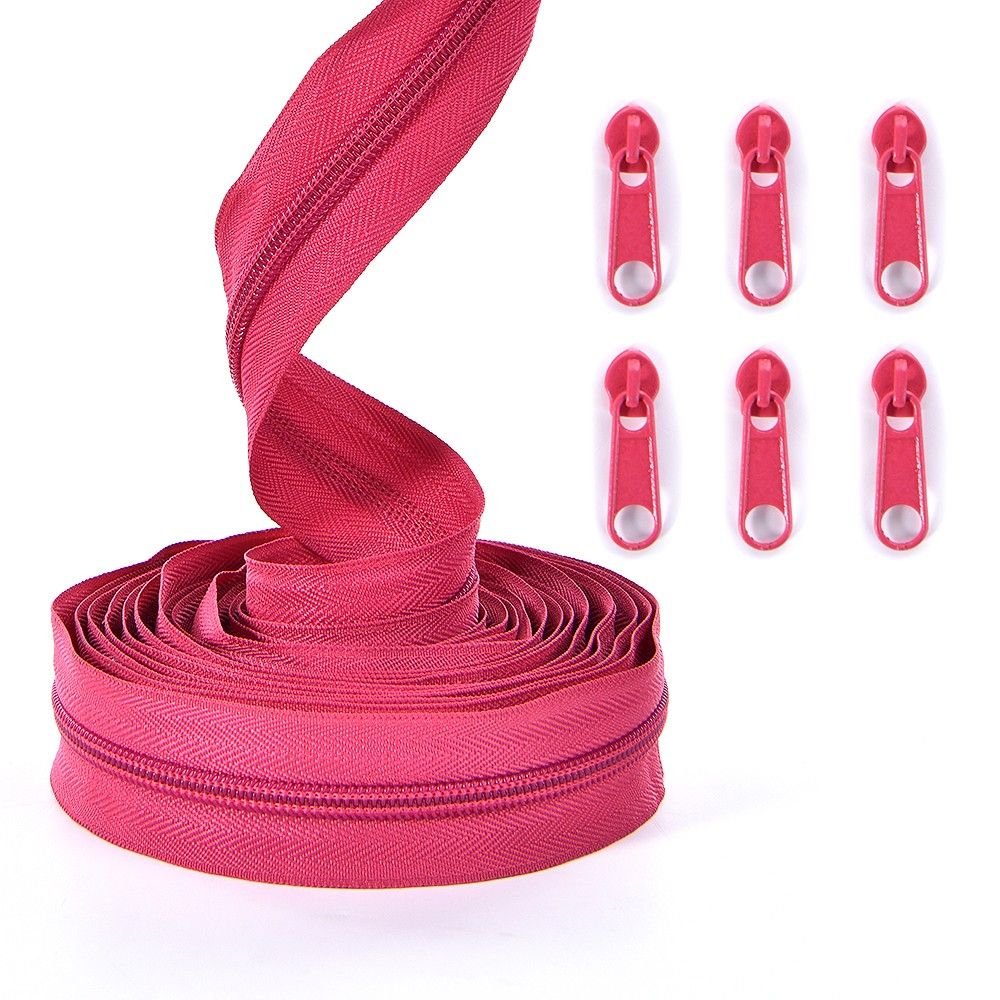 #7 Nylon Zipper Long Chain