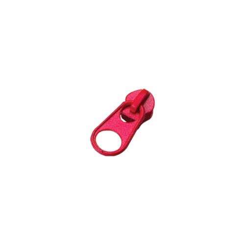 No.3 Non-Lock Red Plated Slider for Nylon Zipper